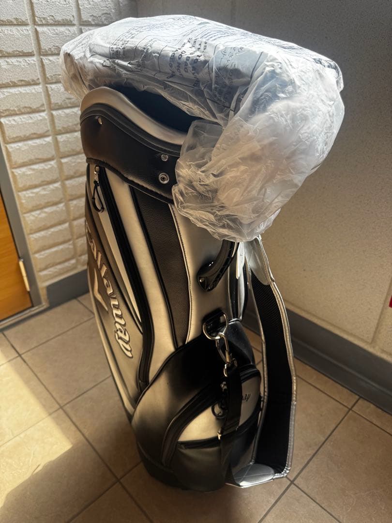 Callaway キャディバッグ 9.5型軽量　ブラック/シルバー