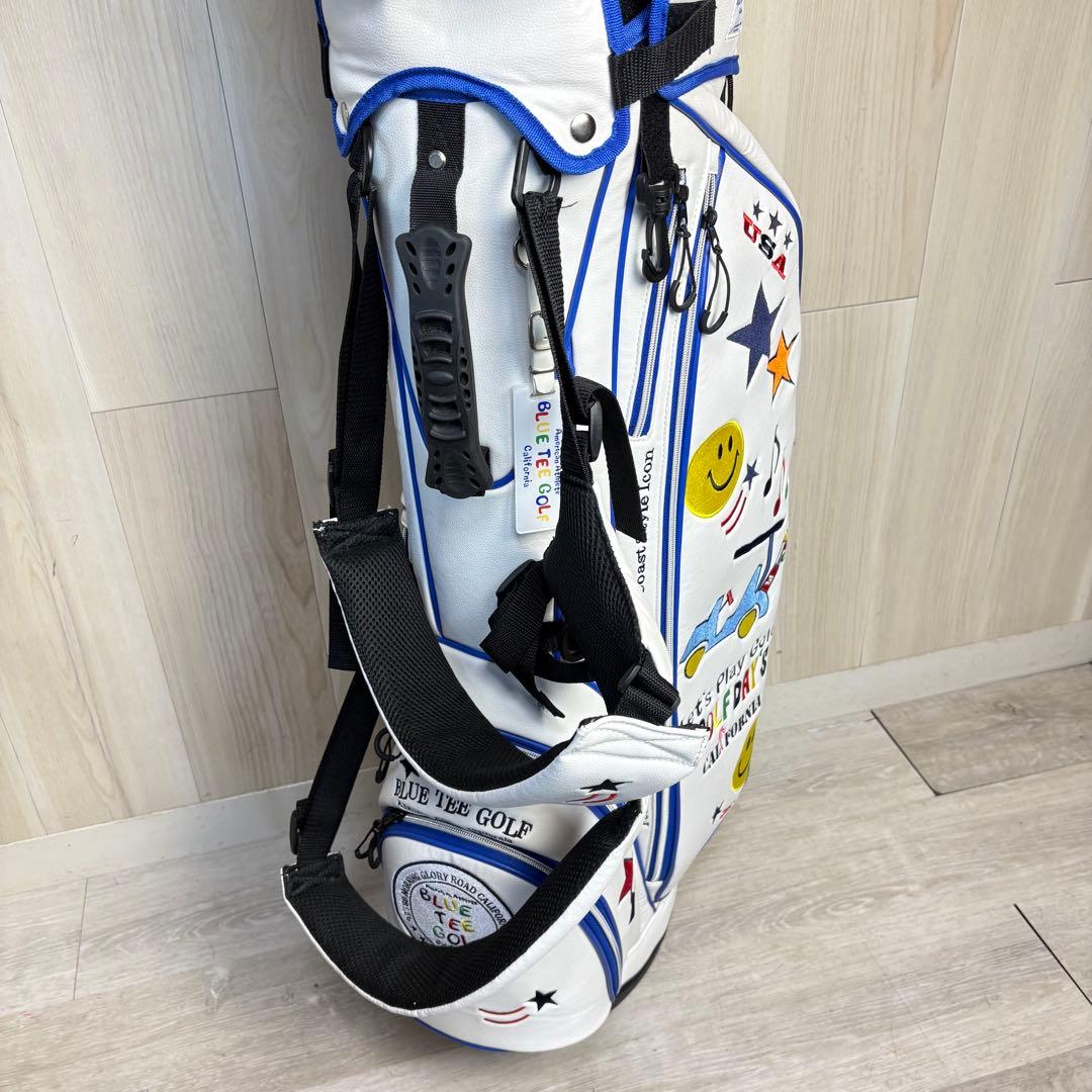 【ゴルフ】BLUE TEE GOLF スタンド式ゴルフバッグ