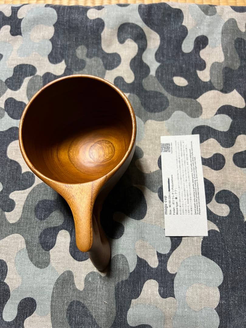 パ*パ様 hokuto59 mogu cup 桑材　Mサイズ　木製マグカップ　ク