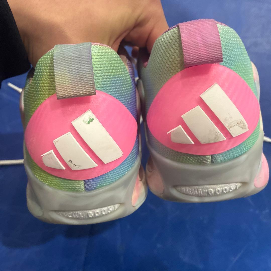 adidas 虹色AE1 lowバスケットシューズ