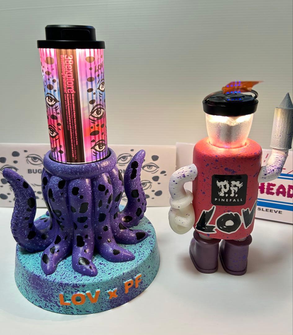 グラインドロッヂ×LOV×PINEFALL 38灯＆LAMP HEAD セット