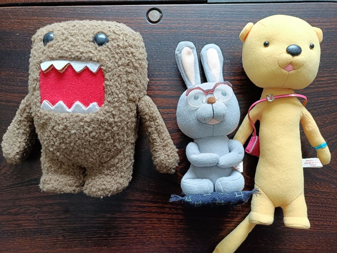 『NHKどーもくん』うさじい、どーもくん、たーちゃん３体セット縫いぐるみ