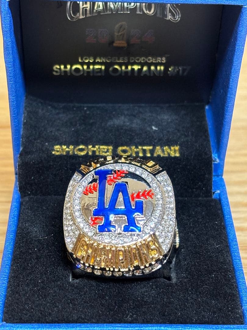 ⭐️期間限定価格⭐️大谷翔平 ドジャース2024オルタネイトリング＋カード