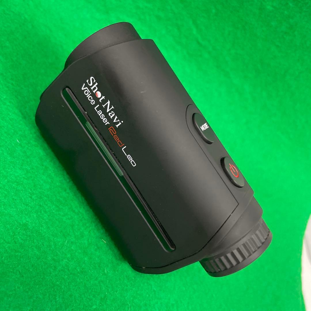 ショットナビ　距離計　ShotNavi Voice Laser Red Leo