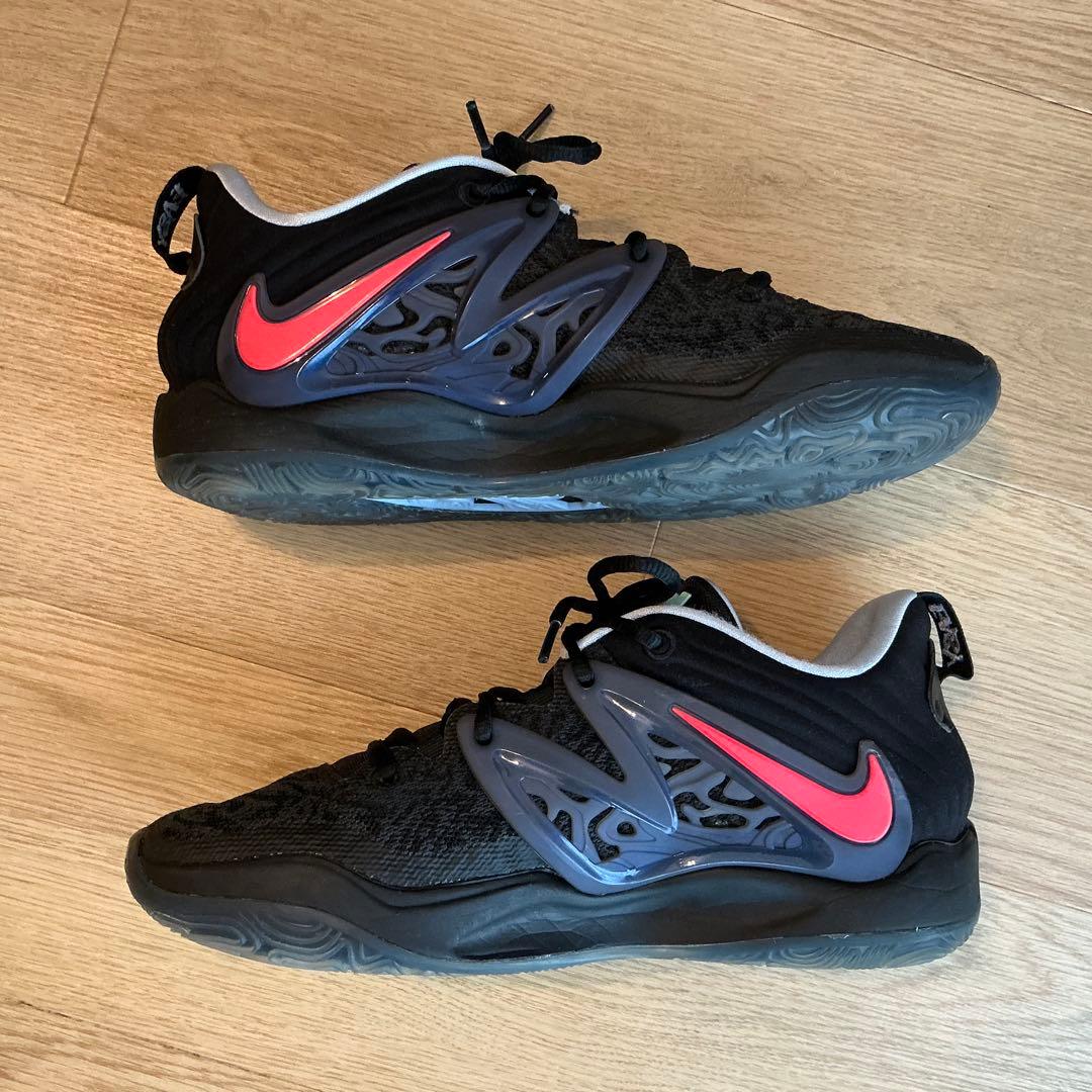 ばすけとぼる　Nike KD15 バスケットボールシューズ ブラック