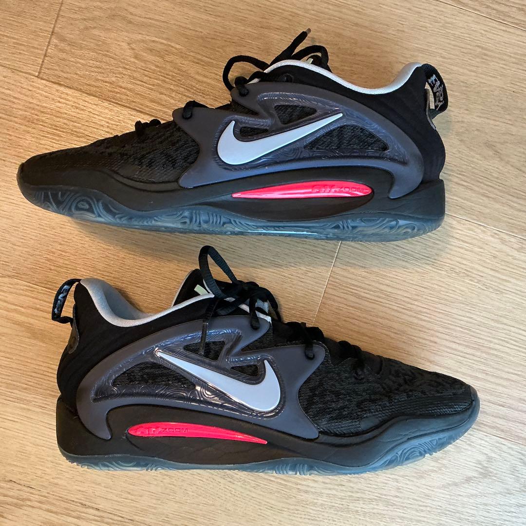 ばすけとぼる　Nike KD15 バスケットボールシューズ ブラック
