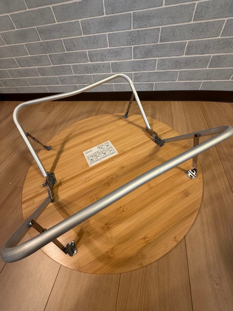 キャプテンスタッグ(CAPTAIN STAG) 竹製ラウンドローテーブル