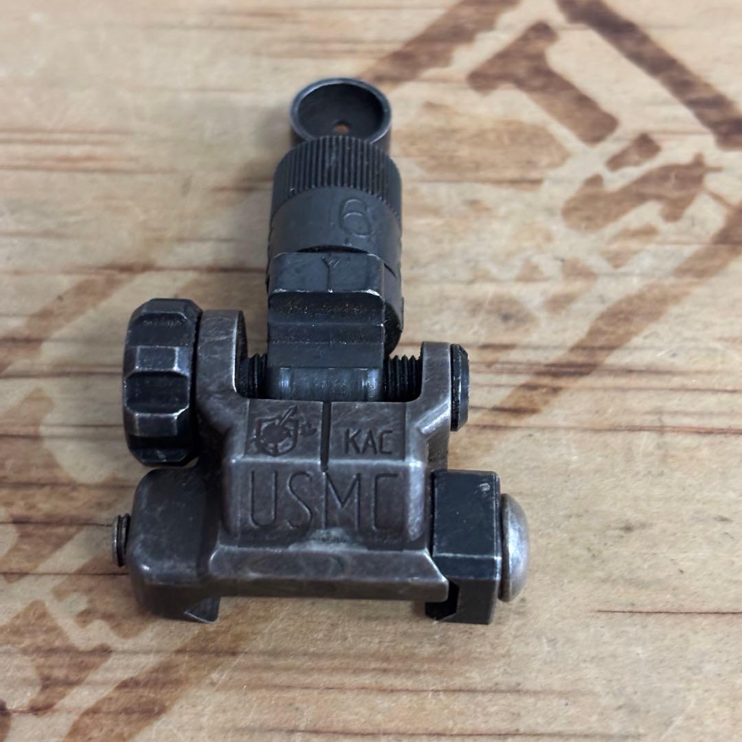 米軍　実物　KNIGHTS REAR SIGHT 600 METER ⑬