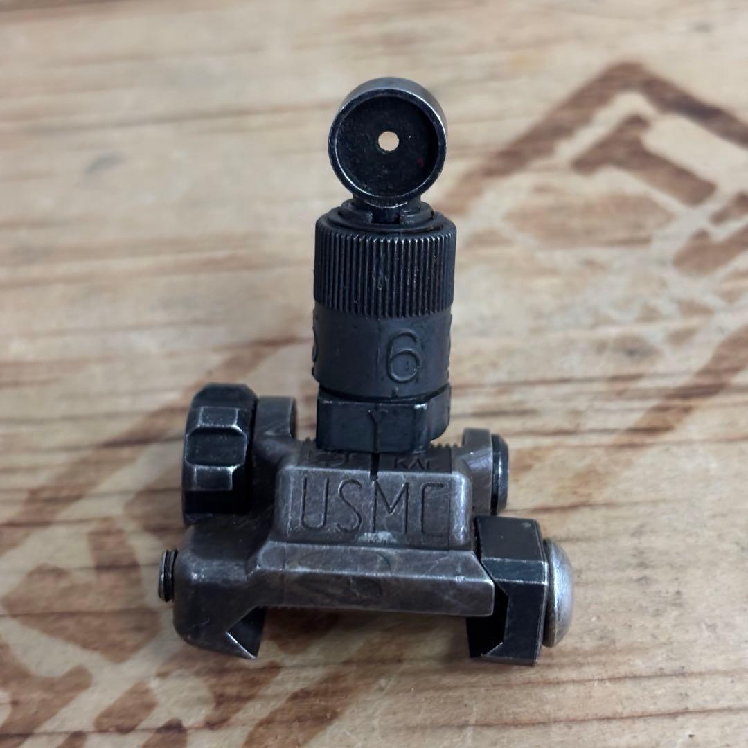 米軍　実物　KNIGHTS REAR SIGHT 600 METER ⑬