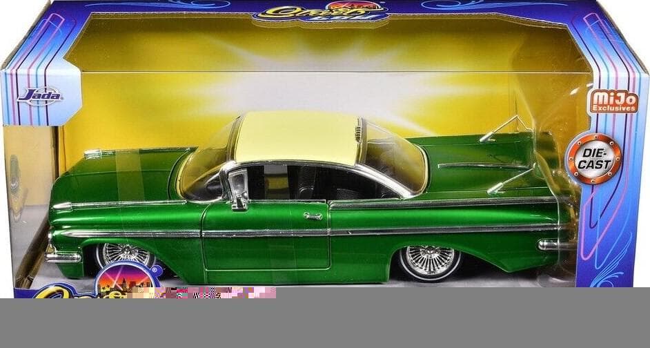 ミニカー Jada 1/24 1959 Chevy Impala Lowrider GRN