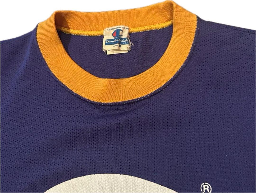 90s champion チャンピオン ゲーム シャツ メッシュ t シャツ
