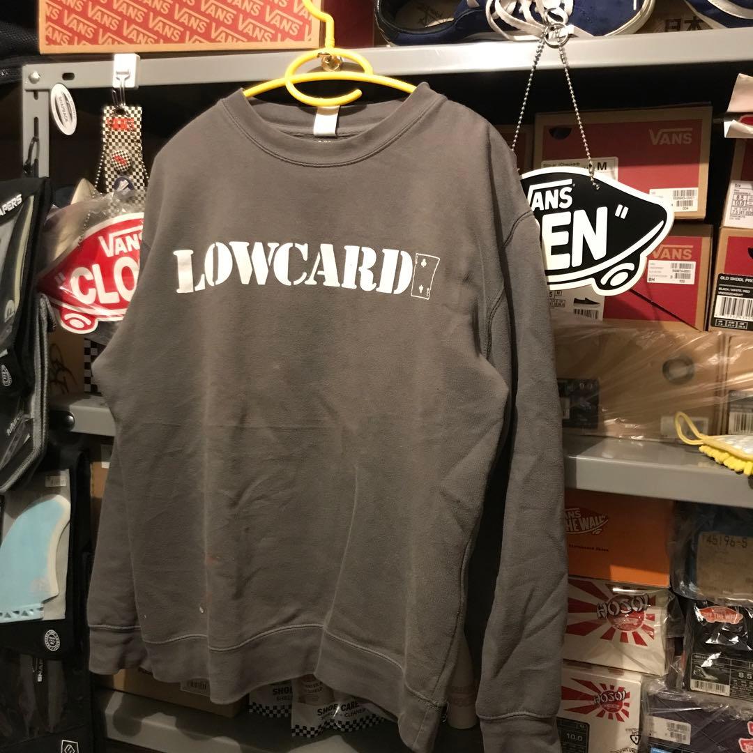 LOWCARD スウェット　グレー