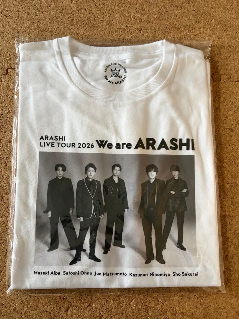 嵐　ARASHI LIVE TOUR 2026 Tシャツ