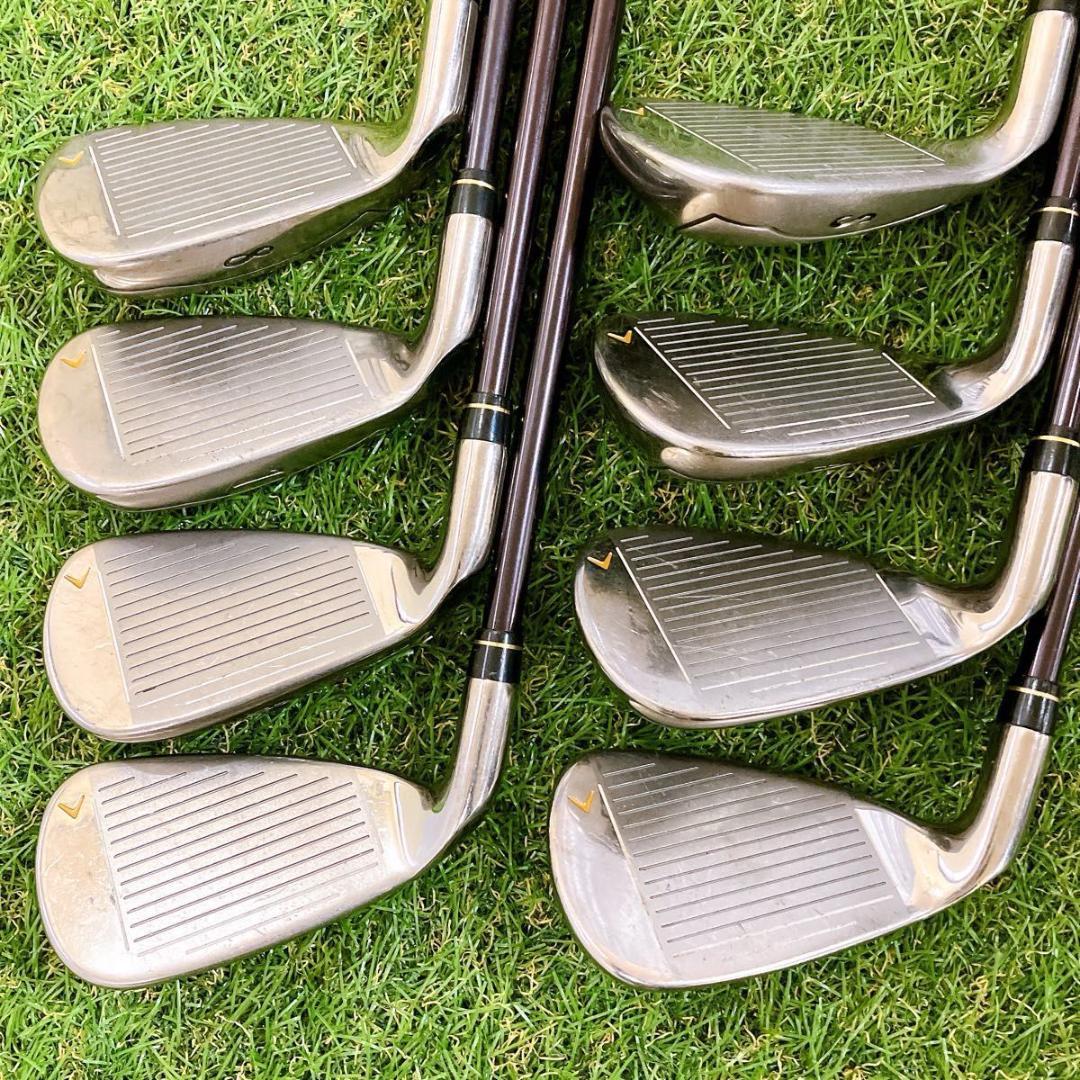 Callaway ERC キャロウェイ レディースアイアン 8本 初心者 右 L