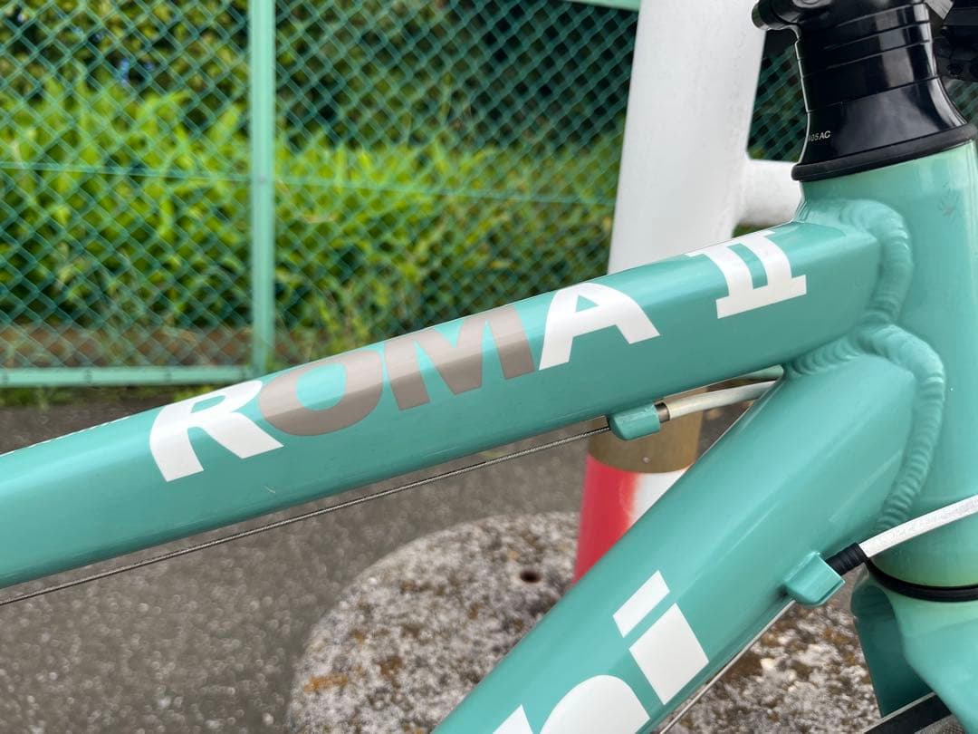 【QaDa】Bianchi ROMA 2 クロスバイク チェレステ
