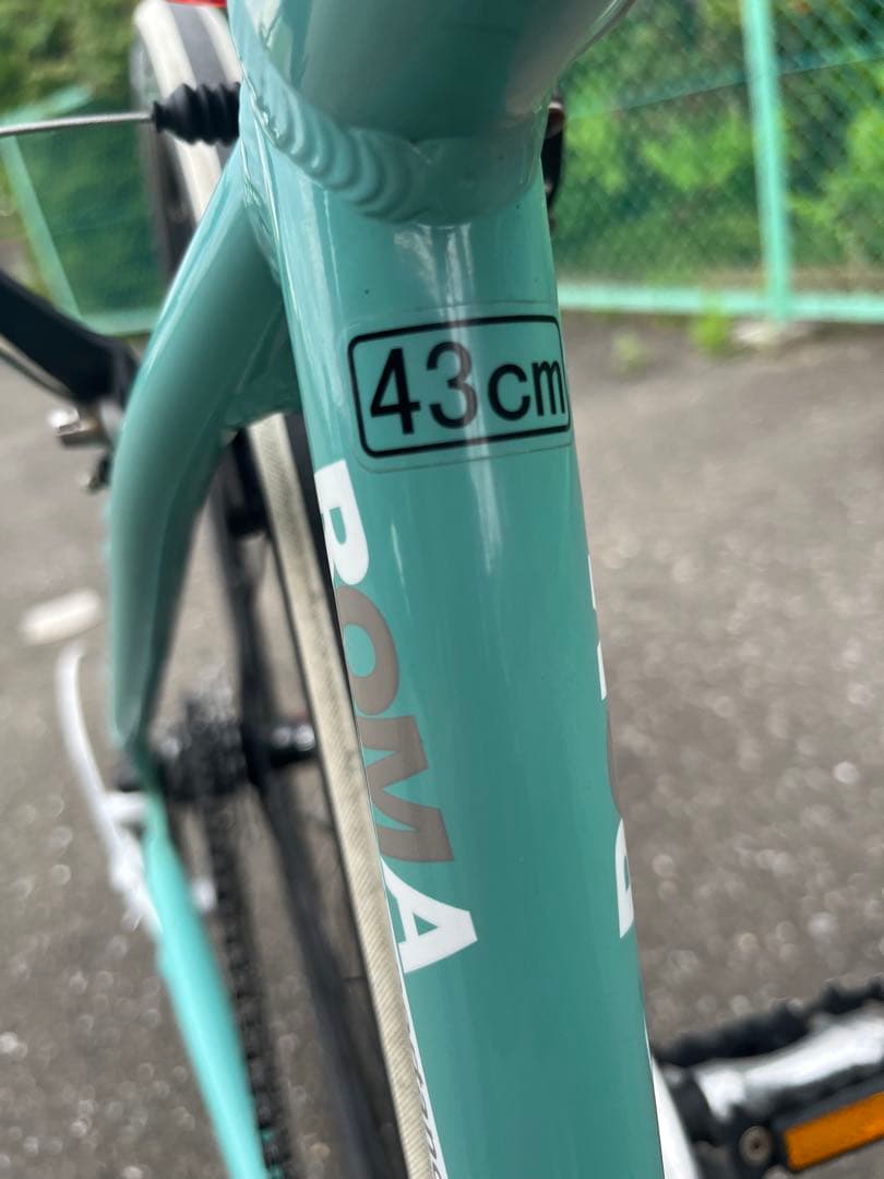 【QaDa】Bianchi ROMA 2 クロスバイク チェレステ