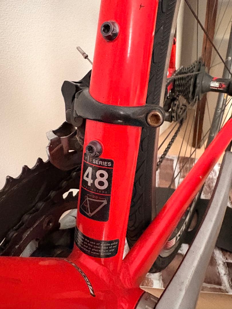 レッド ロードバイク ULTEGRA felt