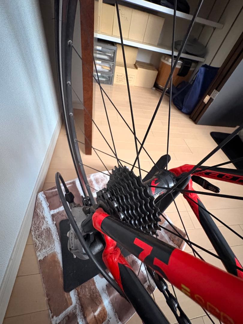 レッド ロードバイク ULTEGRA felt