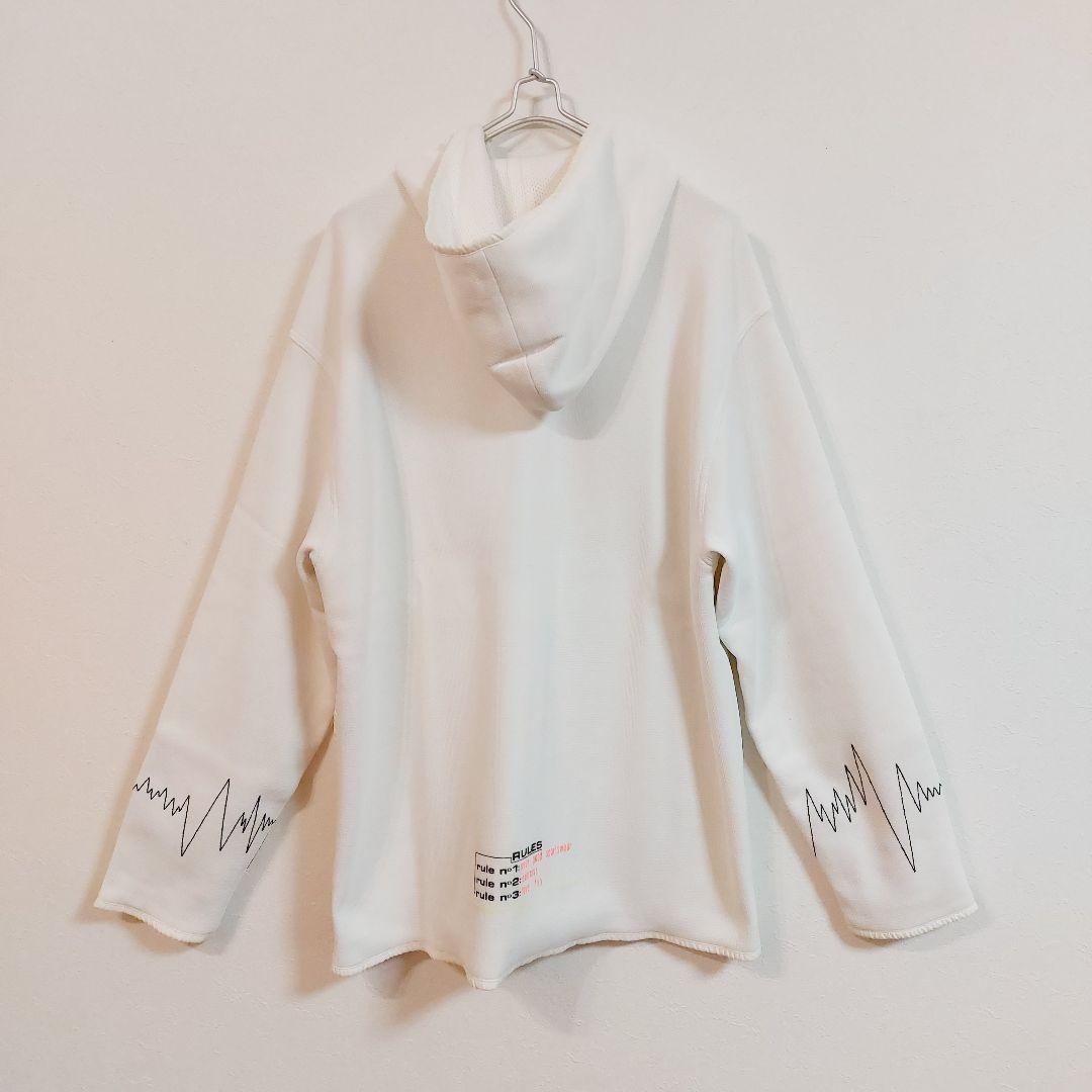 【CASTELBAJAC SPORT】ジップパーカー　ゴルフメンズＸＬ　ホワイト