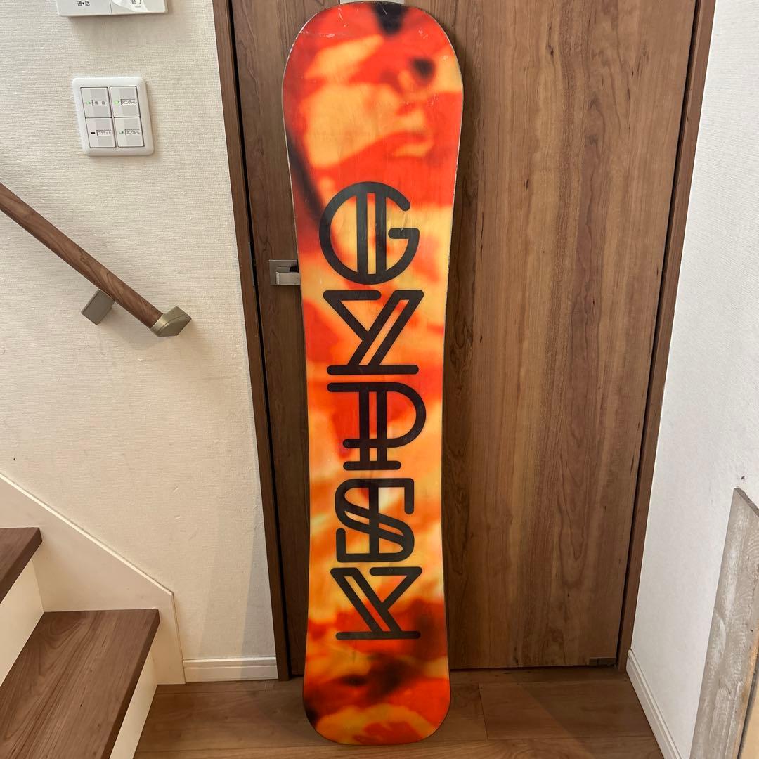 中古品SALOMON スノーボード グラデーションデザイン