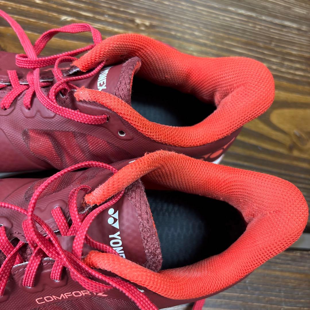 YONEX COMFOR Z レッド バドミントンシューズ