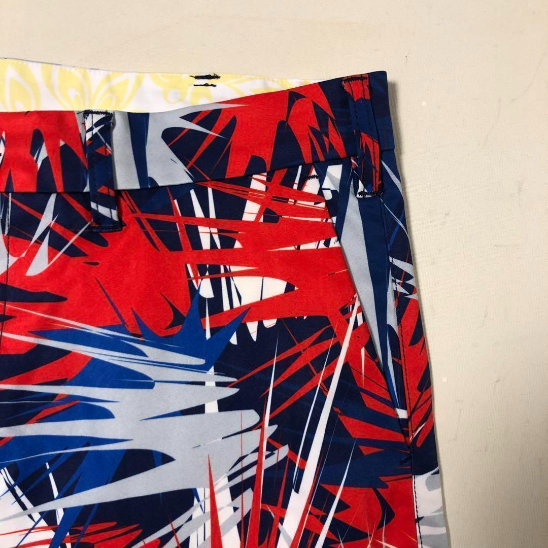ラウドマウス ゴルフ ショート ハーフ パンツ 総柄 LLサイズ