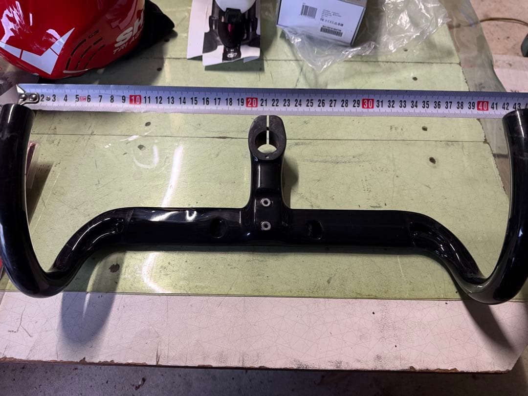 カーボンハンドルステム一体型 42cm