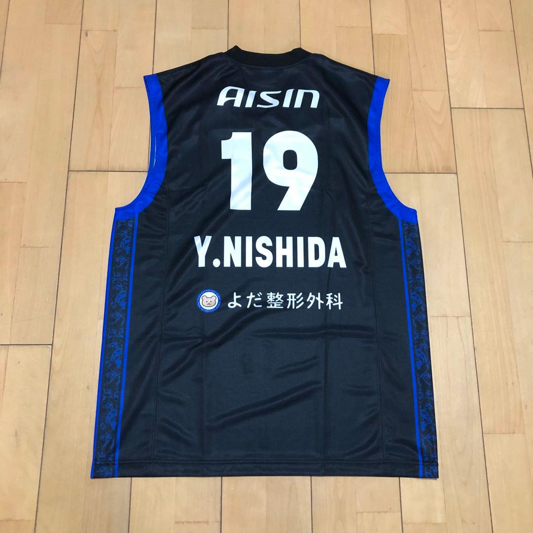 新品 Bリーグ シーホース三河 2025-26 西田優大 レプリカユニフォーム