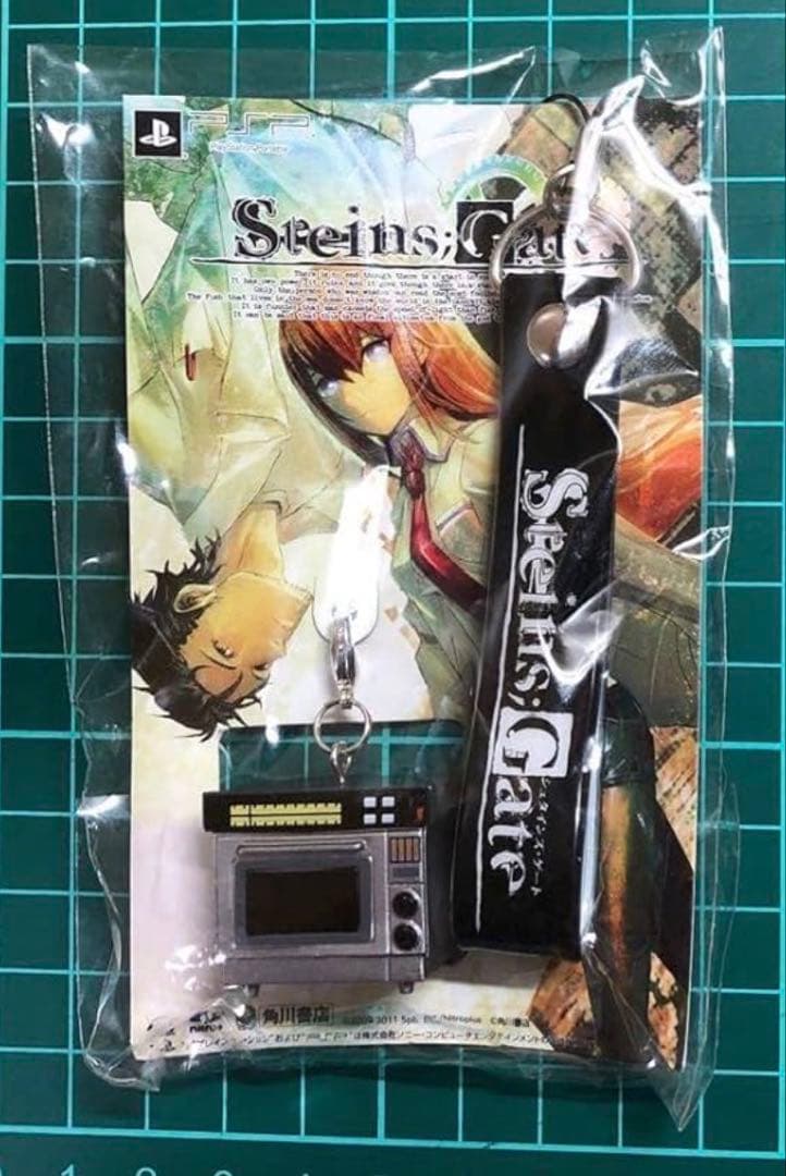 牧瀬紅莉栖 LED発光ギミック　シュタインズゲート 電話レンジ　メタルうーぱ
