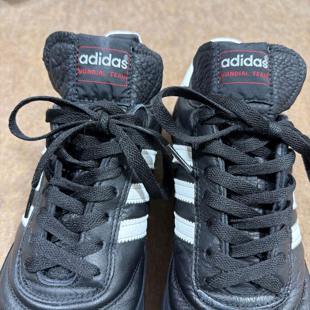 adidas Mundial Team ブラック サッカーシューズ 26cm