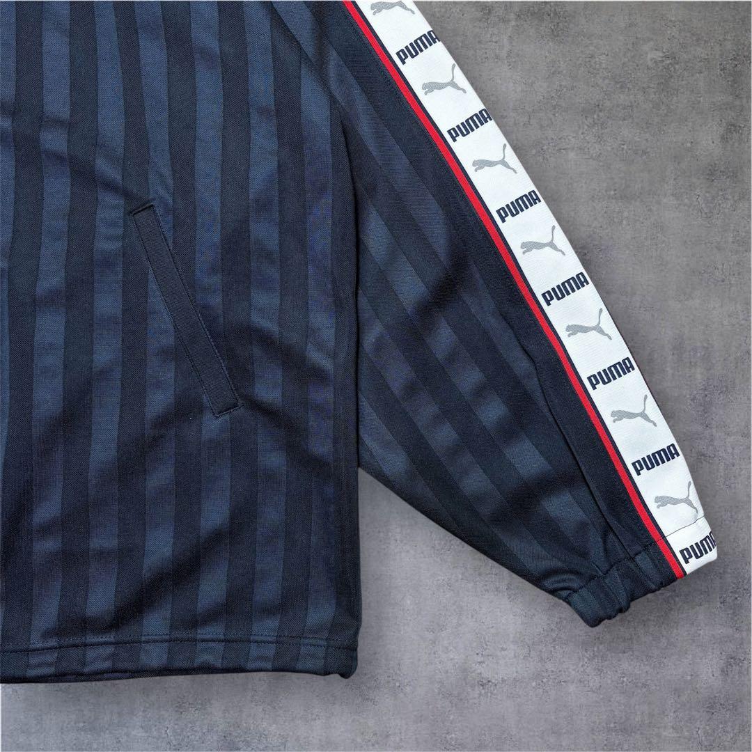 90s PUMA プーマ ジャージ セットアップ 上下 ネイビー Y2K