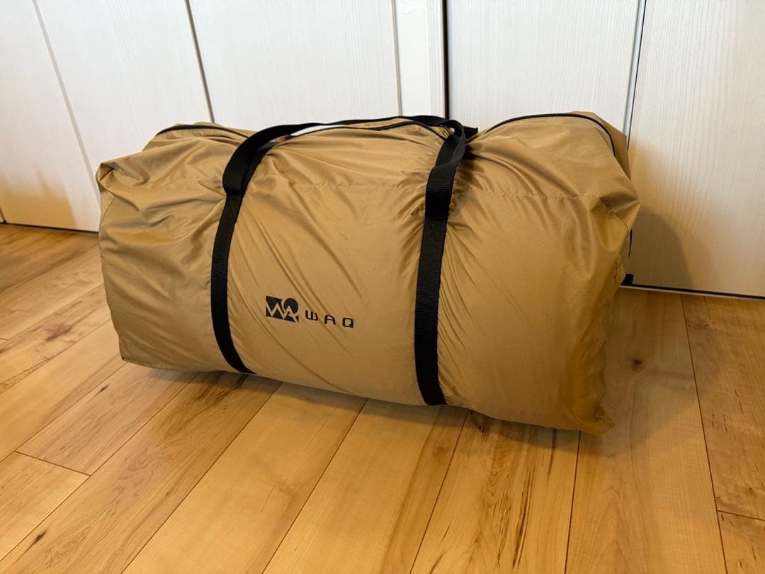 【美品】WAQ WAQ RELAXING CAMPMAT 10cm ダブルサイズ