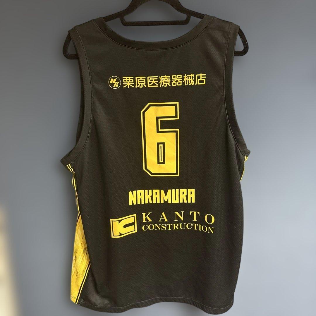 群馬クレインサンダーズ　#6 中村　ユニフォーム