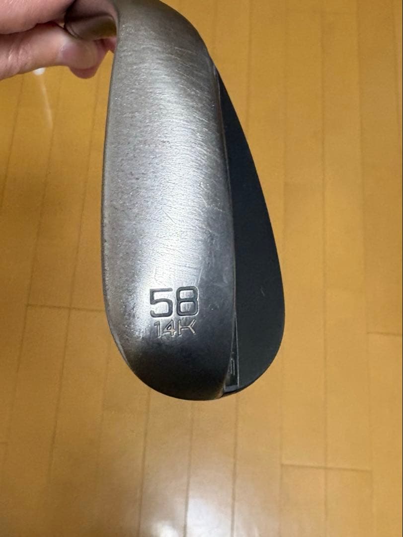 ボーケイ　SM8 58度 ブラックウェッジ スチール製