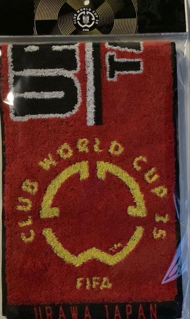 浦和レッズ FCWC タオルマフラー レッド　未開封品