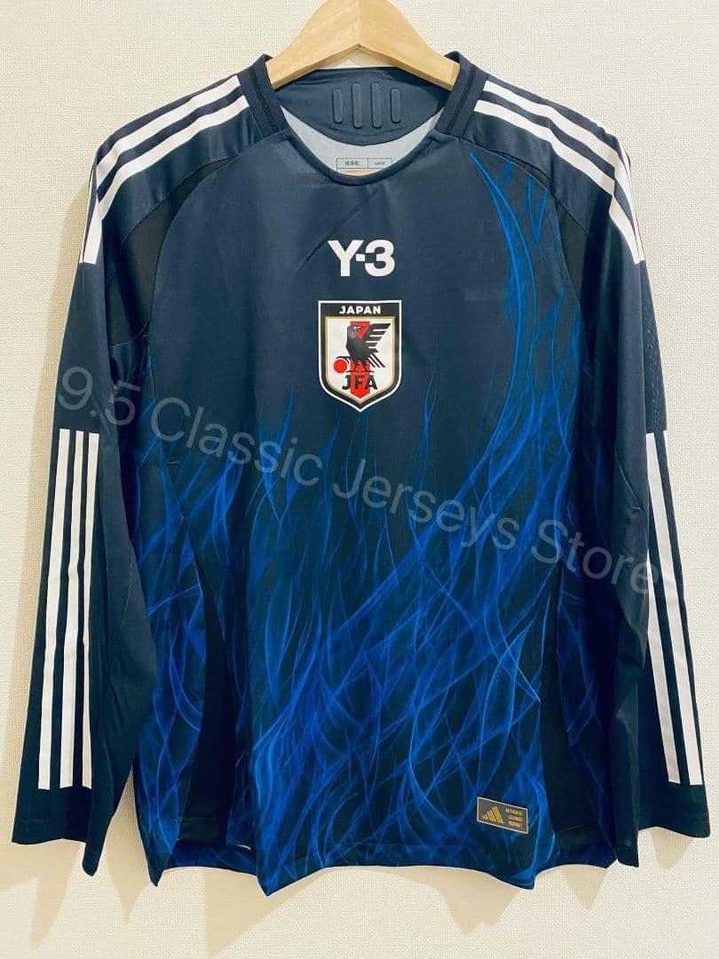 Y-3 日本代表 2024 ホーム ユニフォーム 長袖 選手着用 3XL