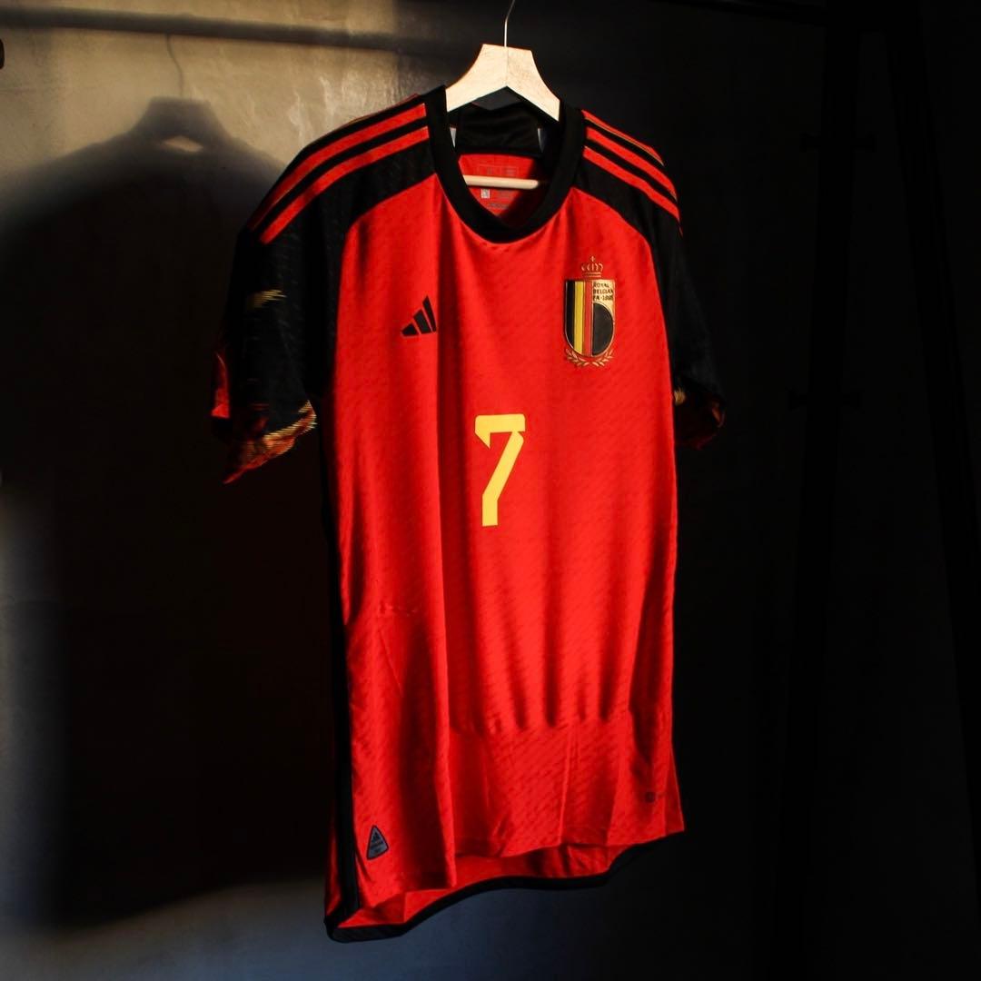 ベルギー代表 2022 W杯 オーセンティック ユニフォーム ホーム 正規品