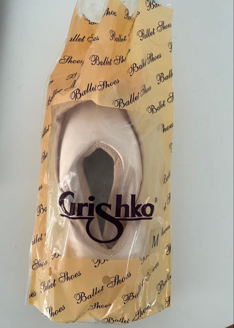 Grishko トゥシューズ 4.5 M ベージュ