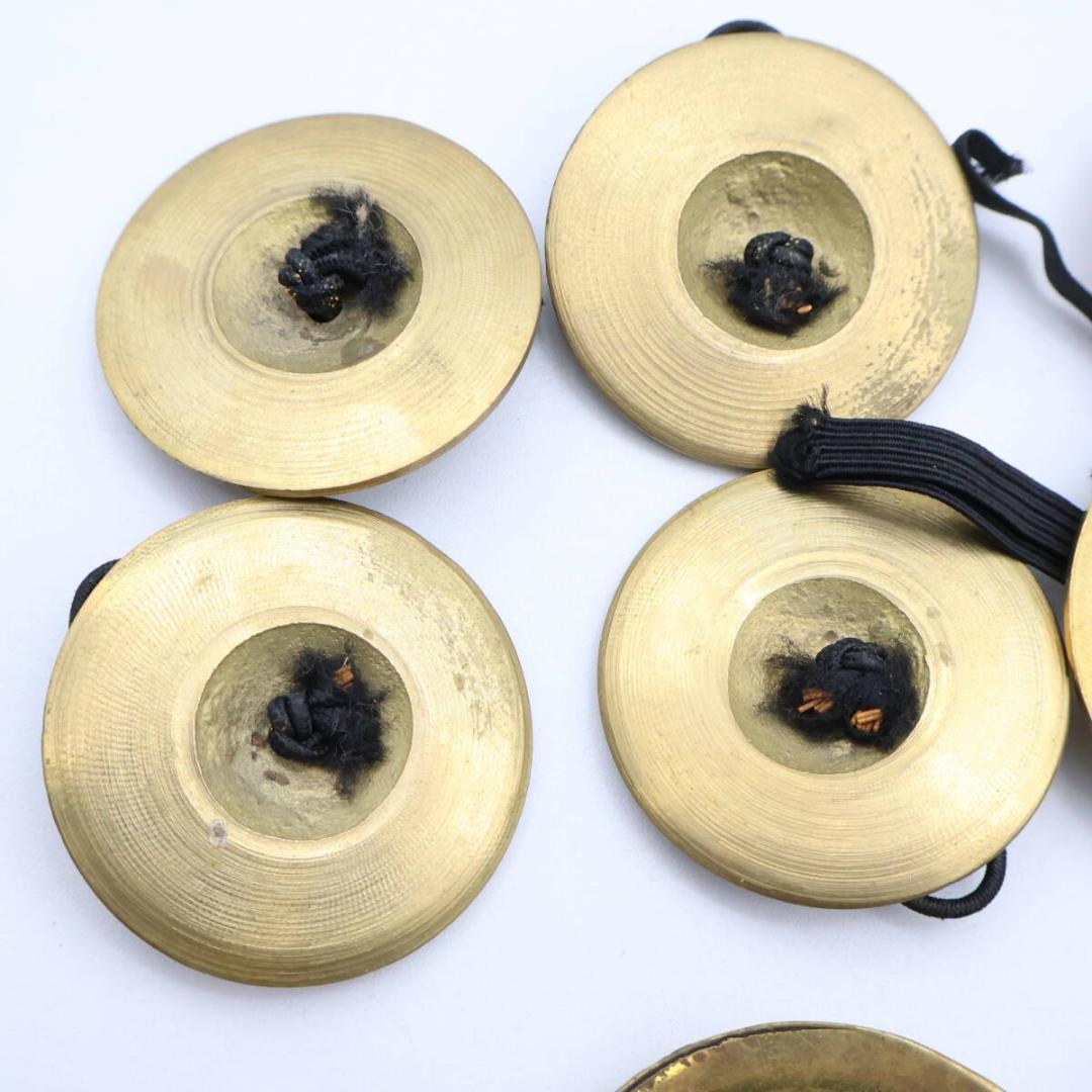 【ベリーダンス 小物 まとめ売り】全4組 セット ジル フィンガーシンバル 両手