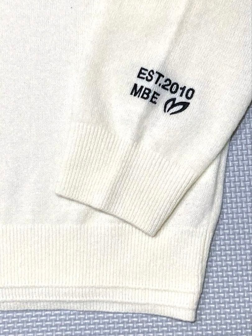 マスターバニーエディション カシミヤ100% ニットプルオーバー（WHT／4）