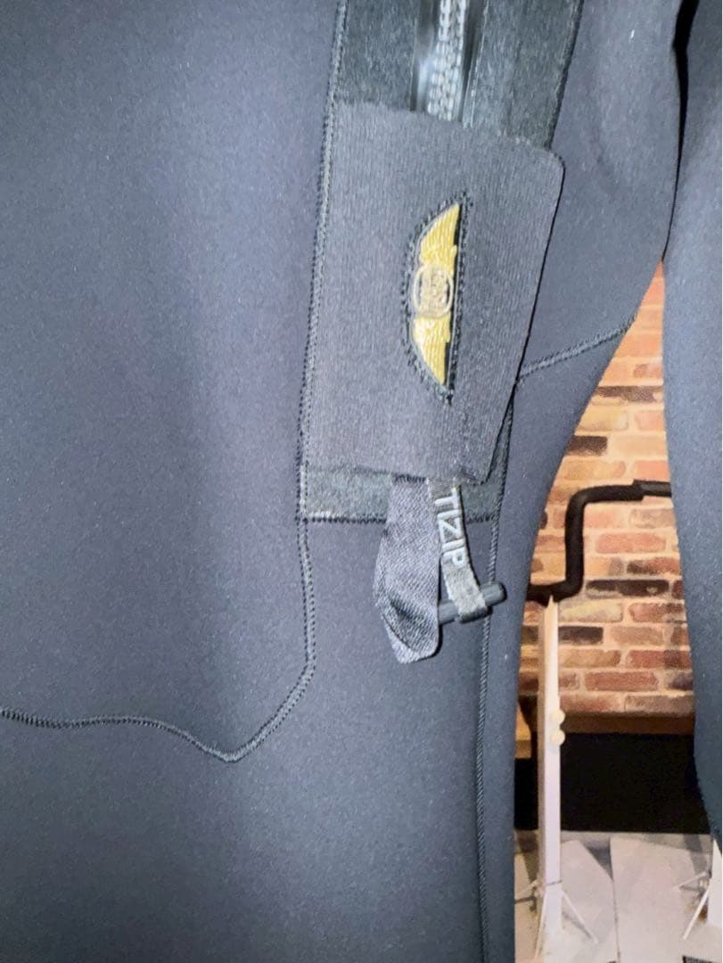 Rash フロントジッパー ネイビーウェットスーツ