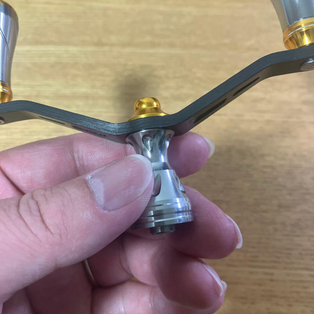 美品　ダイワ用　ゴメクサス　ダブルハンドル　100mm RCS スタンドキーパー