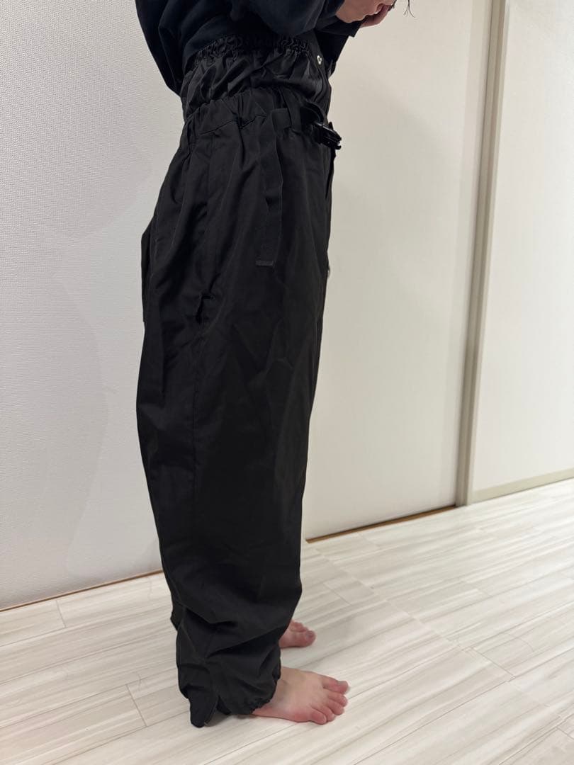THREE WEATHER ブラックスノーボードパンツ ユニセックス　ムラスポ