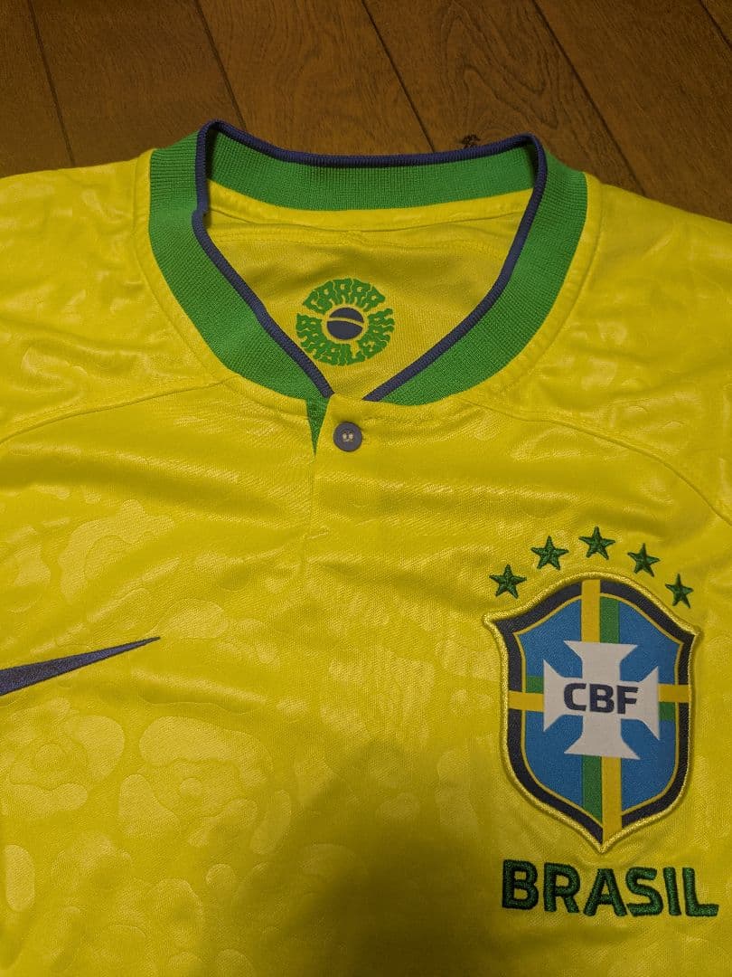 Nike ブラジル代表 サッカーシャツ イエロー