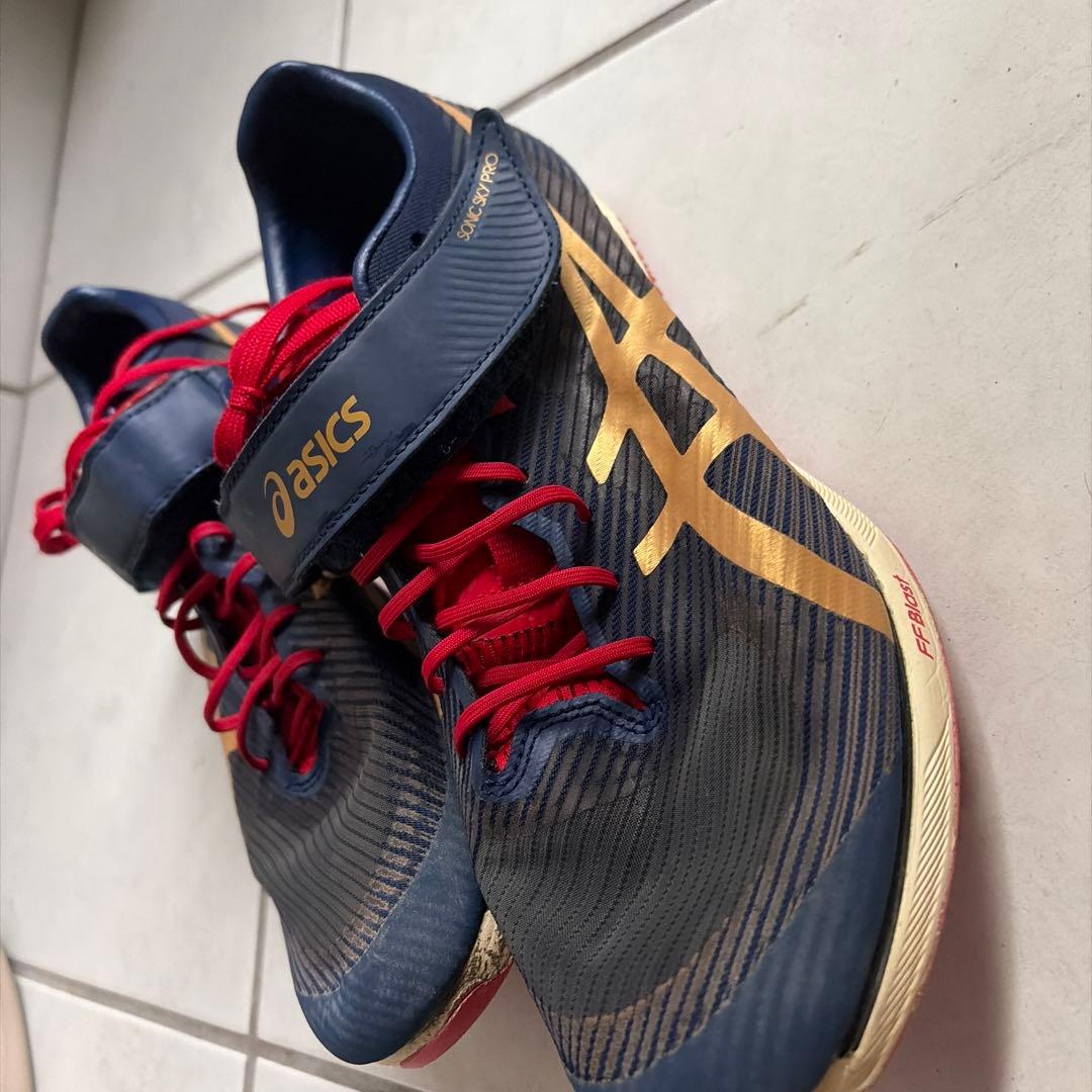asics 陸上スパイク スカイプロ Step限定カラー 27.0