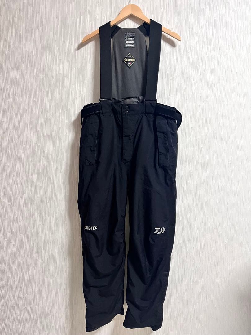 ダイワ　GORE-TEX DW-1302 フィッシングパンツ　Lブラック