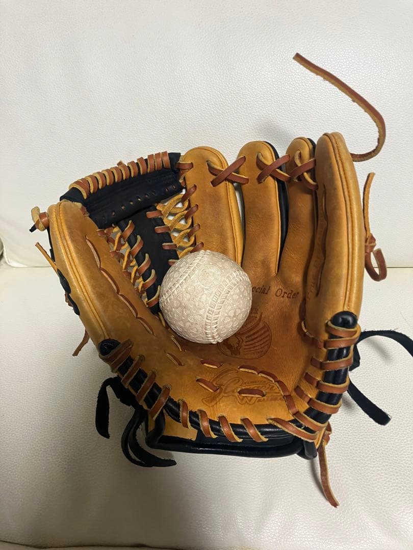 【即戦力 美品】久保田スラッガー 軟式 内野手用 オーダー 小さめサイズ
