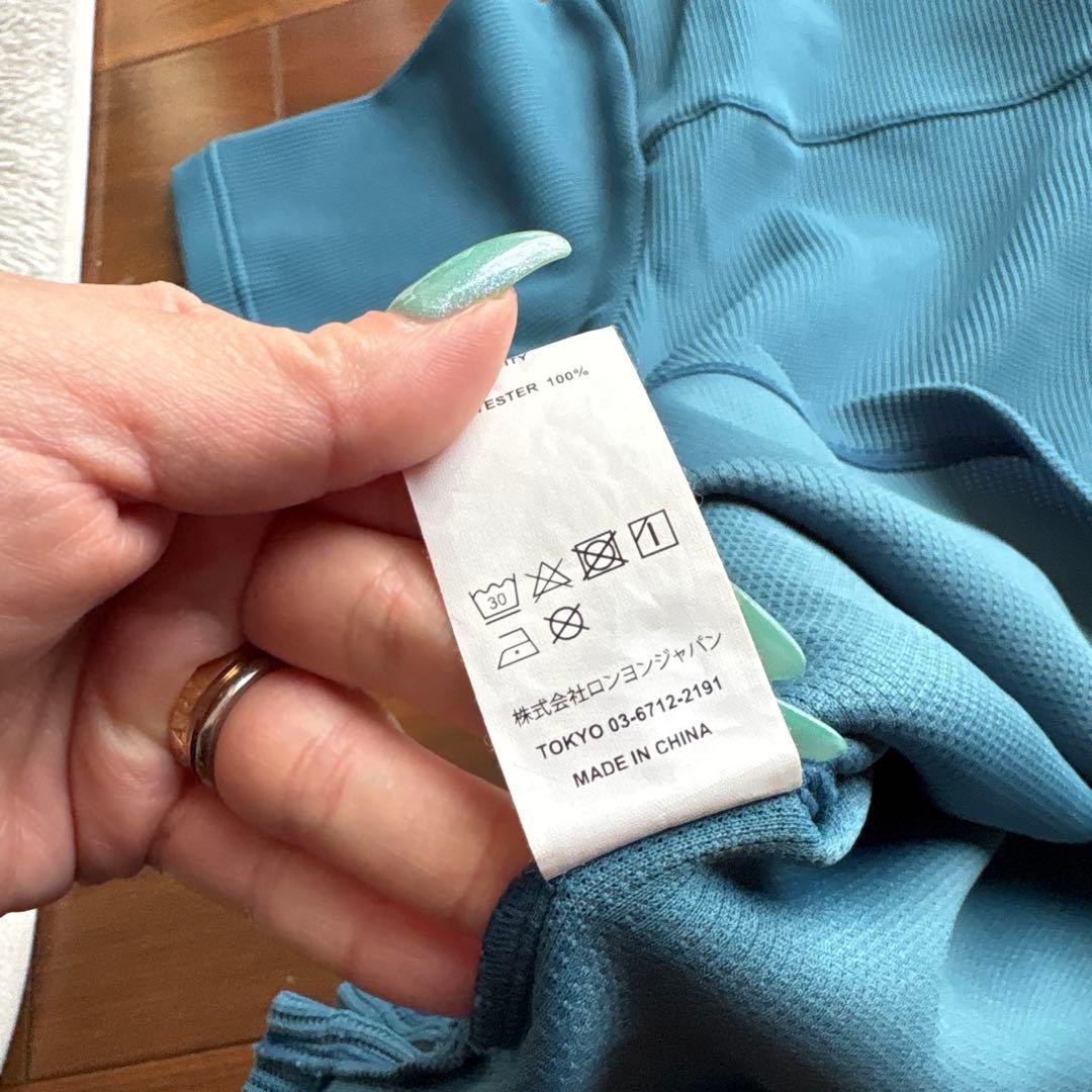 SY32 青 ポロシャツ ゴルフ用