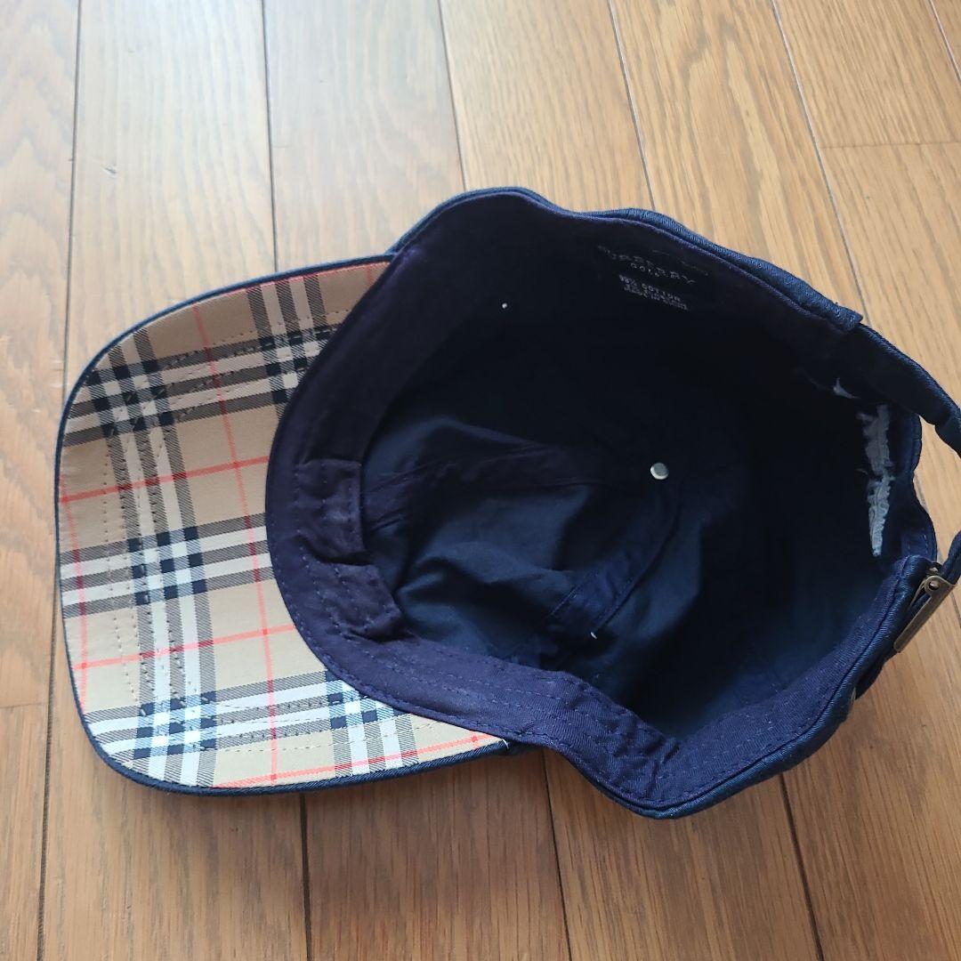 バーバリーゴルフ/BURBERRY GOLF　ネイビー キャップ