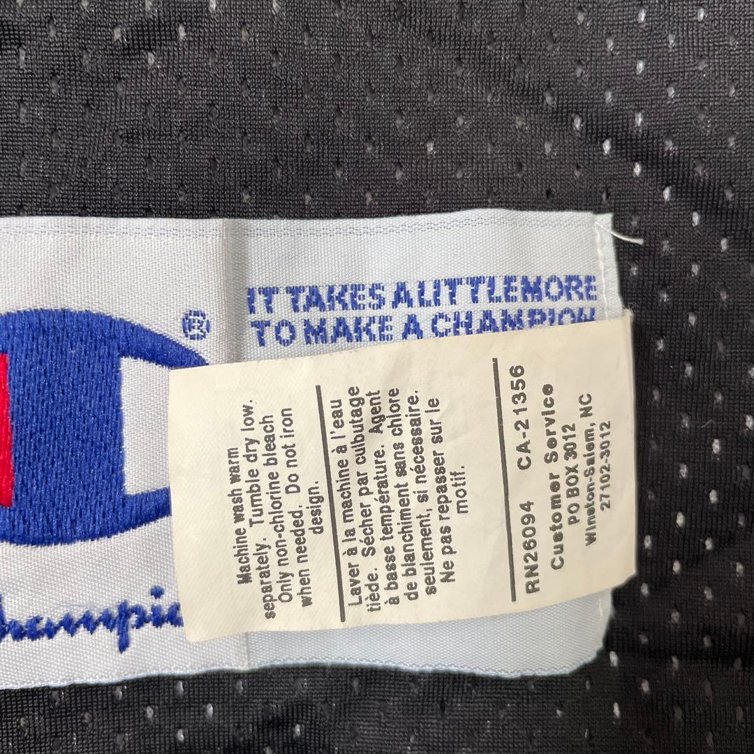 希少 XL Champion × FLIP THE SCRIPT バスケシャツ